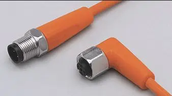 Produktfoto 1 von Verbindungskabel <250VAC 1m PVC Gehäuse PVC orange EPDM IP65/67-69K