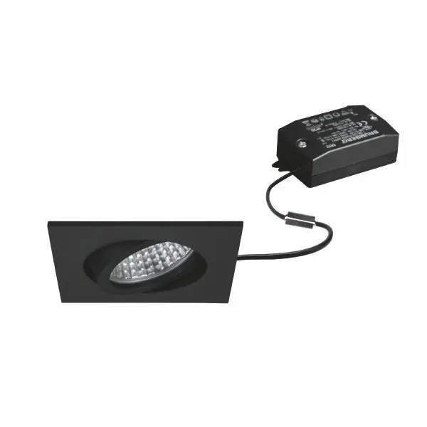 Produktfoto 1 von LED-Einbaustrahler 6W 230V schwarz