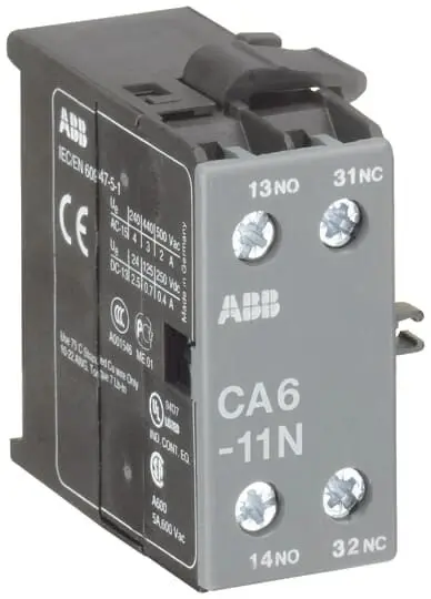 Produktfoto 1 von CA6-11N Hilfsschalter m. Schraubanschl. CA6-11N
