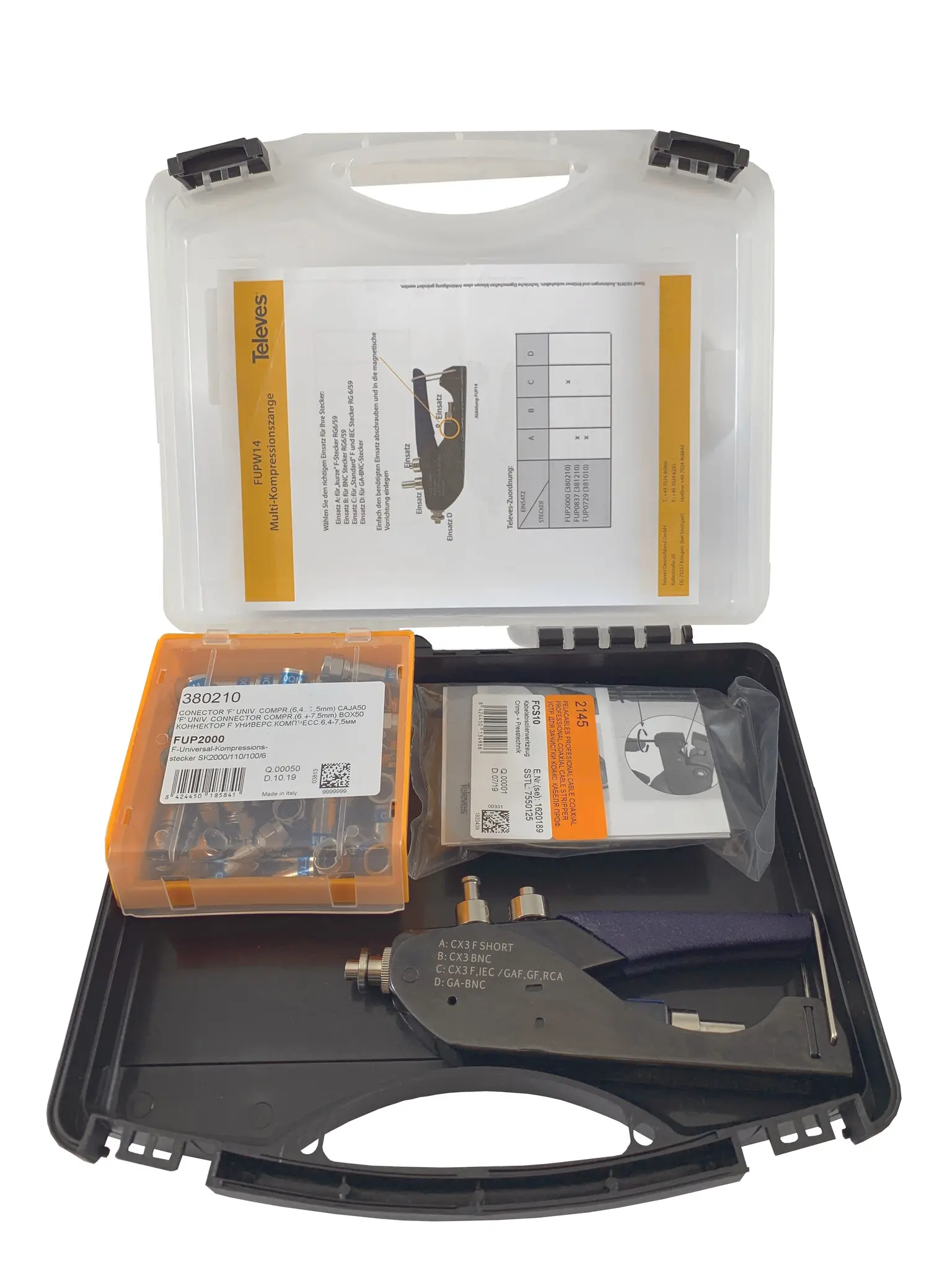Produktfoto 1 von Kompressionsstecker-Set Universal