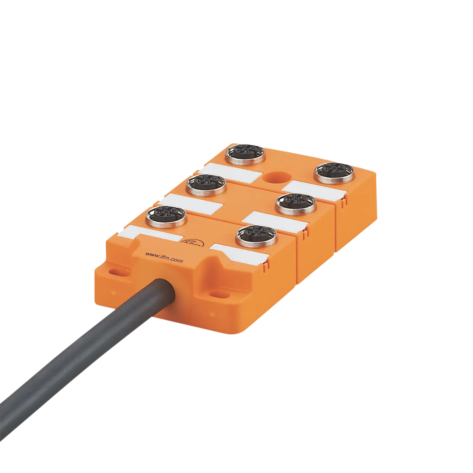 Produktfoto 1 von Zentralverteiler M12/6 10m PUR Gehäuse PA IP67/68