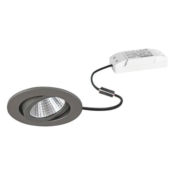 Produktfoto 1 von LED-Einbaustrahler 230V 6W 3000K IP65 titan