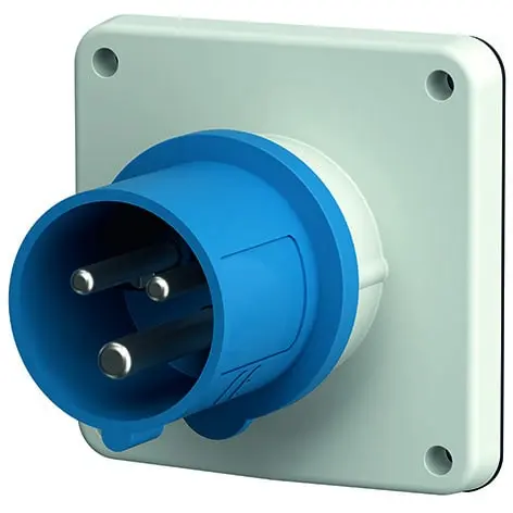 Produktfoto 1 von Anbaustecker, 32A3p6h230V, IP44 VN