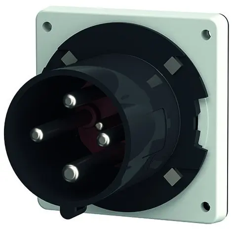 Produktfoto 1 von Anbaustecker, 63A4p7h500V, IP44