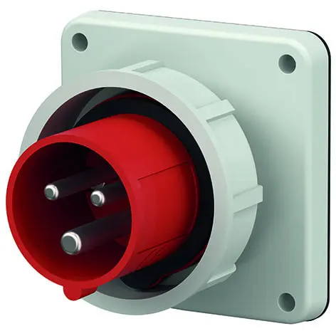 Produktfoto 1 von Anbaustecker, 32A4p6h400V, IP67