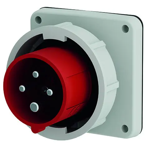 Produktfoto 1 von Anbaustecker, 16A4p6h400V, IP67