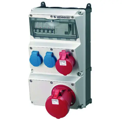 Produktfoto 1 von AMAXX Steckdosen-Kombination, IP44