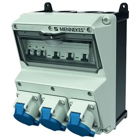 Produktfoto 1 von AMAXX Steckdosen-Kombination, IP44