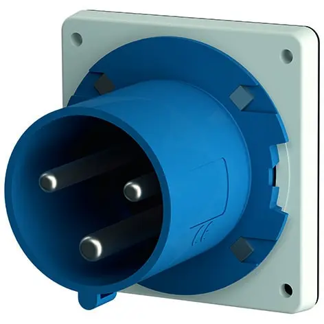 Produktfoto 1 von Anbaustecker, 63A3p6h230V, IP44