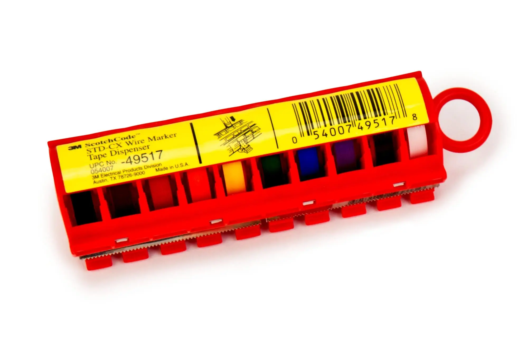 ScotchCode™ STD-0/9 Kabelmarkierspender, färbig