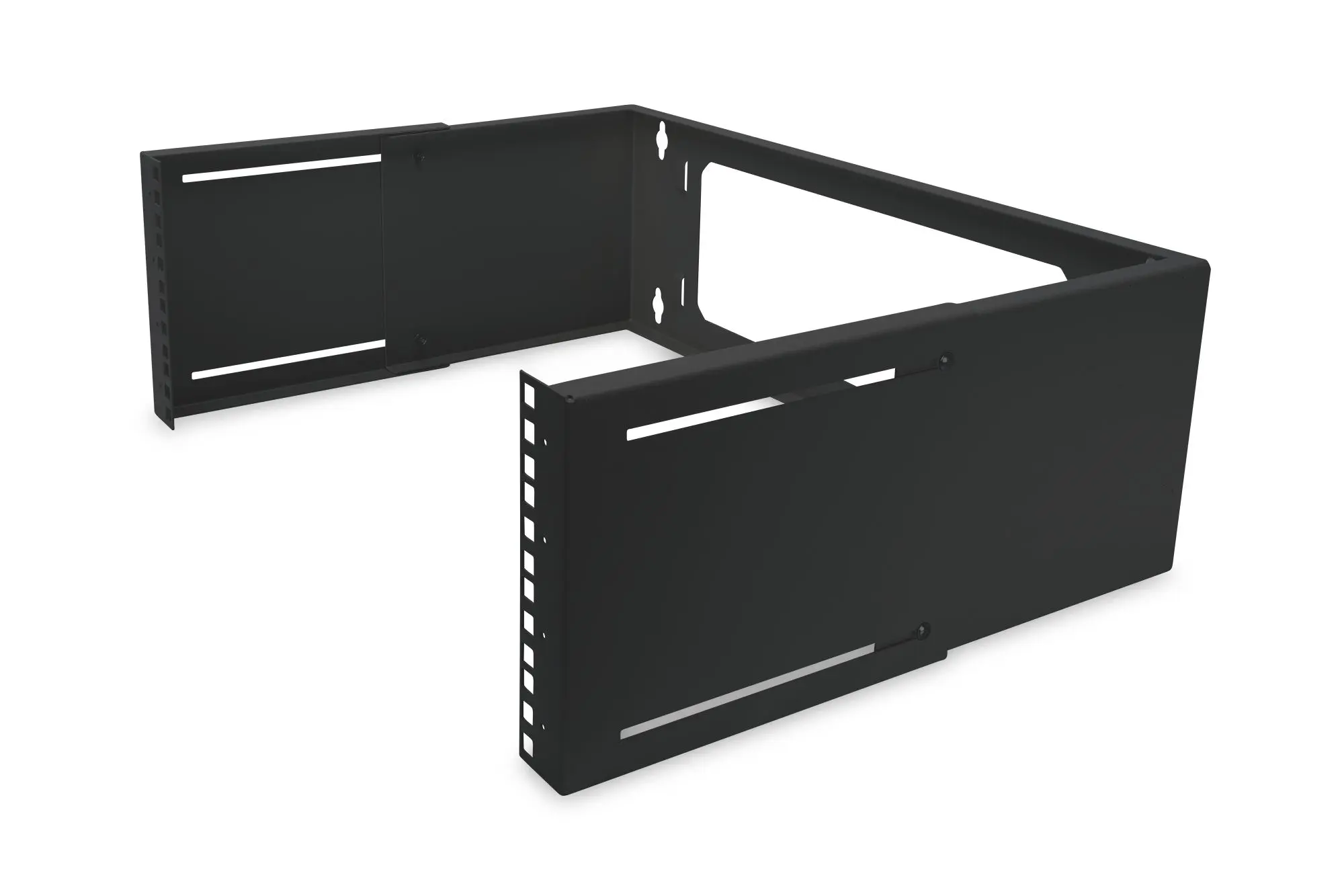 Produktfoto 1 von DIGITUS 4HE Wandbefestigungs Patch-Halter sw RAL9005
