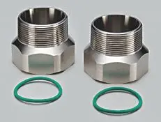 Produktfoto 1 von Einbauadapter f.Strömung Sens.:G 2 Proz.:2z NPT FKM CRN