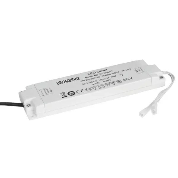 Produktfoto 1 von LED-Netzgerät 12VDC 30W, 2xLeit. 2000mm