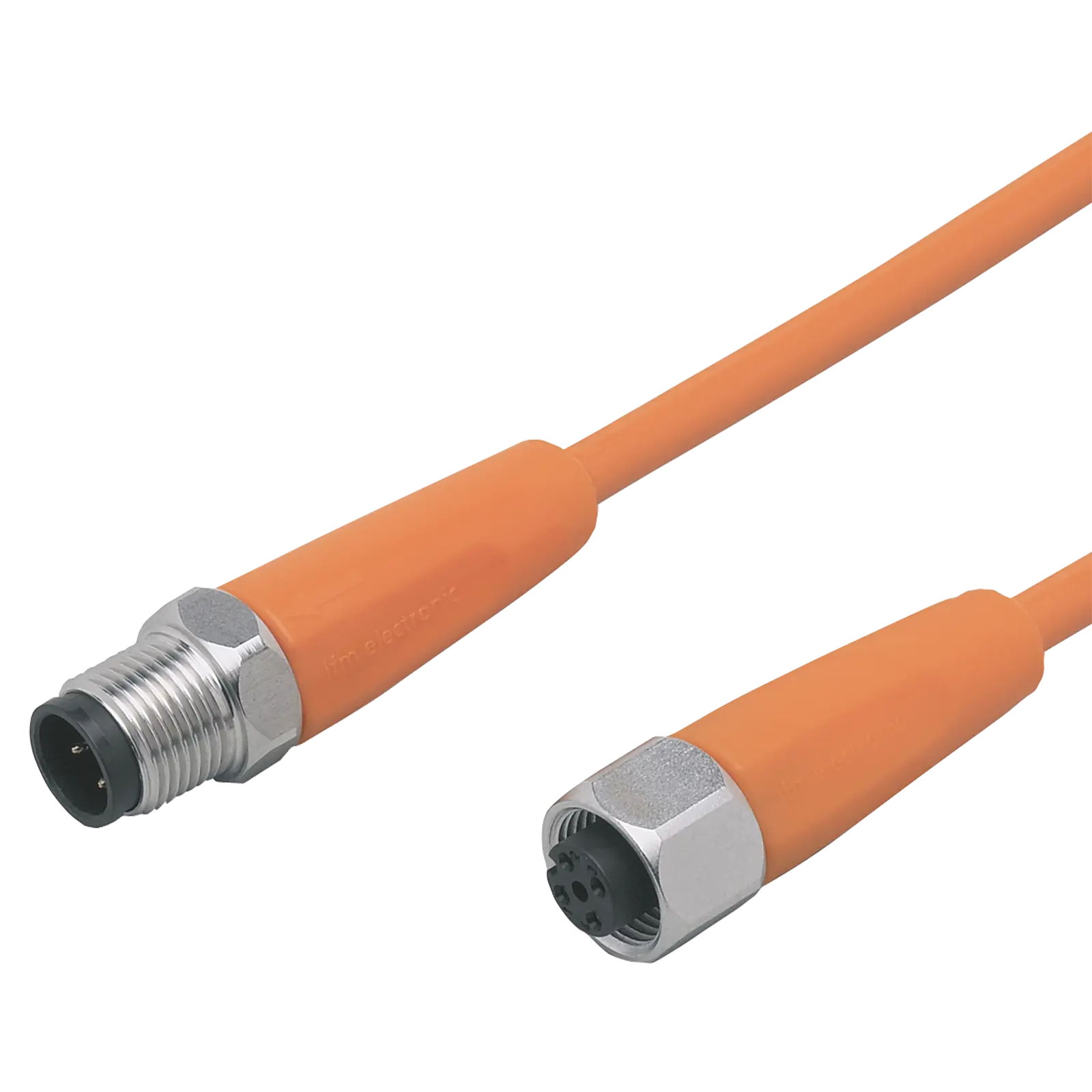 Produktfoto 1 von Verbindungskabel <250VAC 2m PVC Gehäuse PVC orange EPDM IP65/67-69K