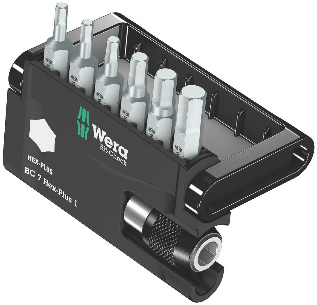 Produktfoto 1 von Bits-Sortiment 8040-6/Z Hex-Plus Bit-Check