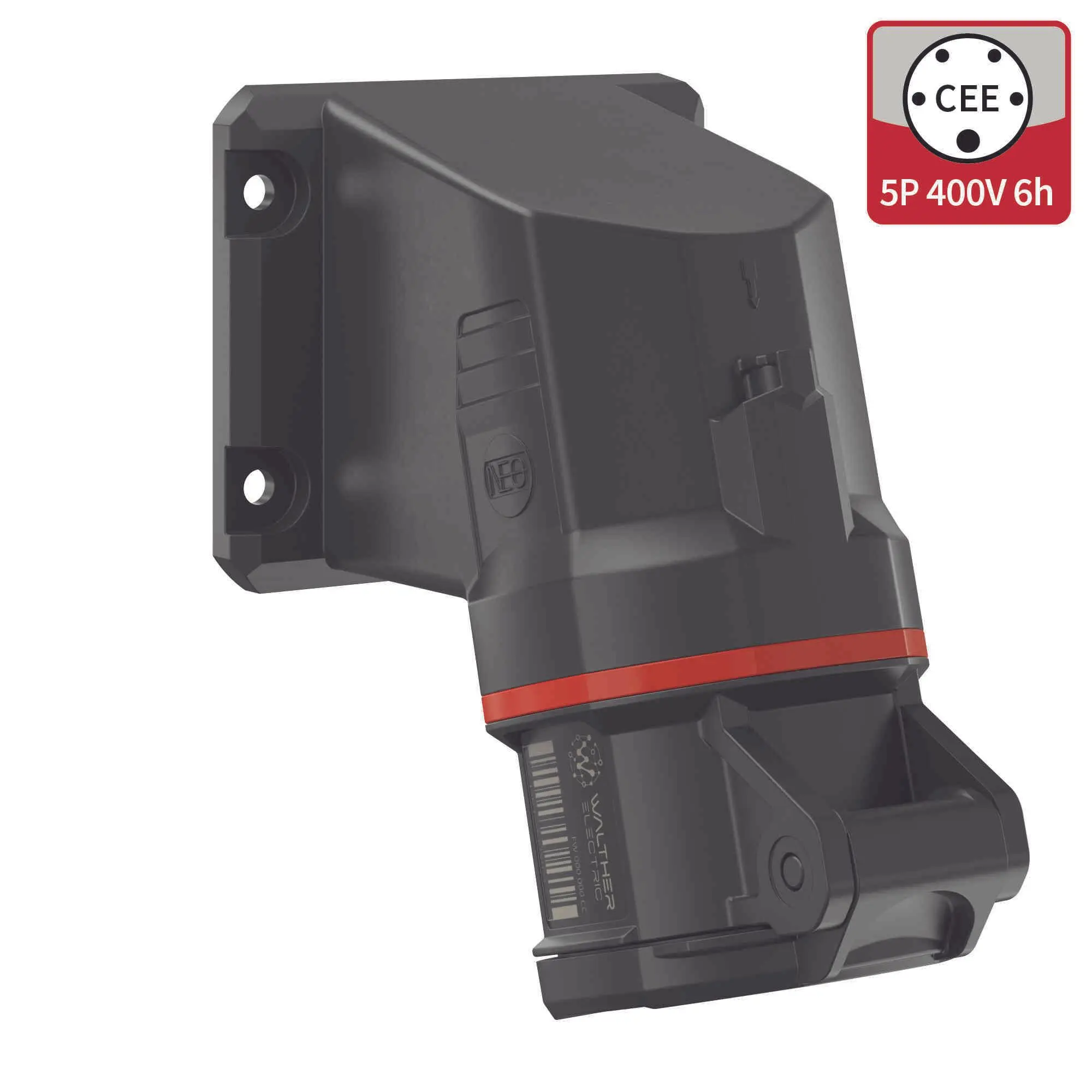 Produktfoto 1 von CEE NEO Anbaudose 16A 5P 6h IP54