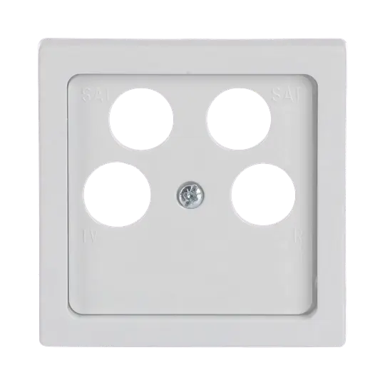 Produktfoto 1 von Abdeckung f. Datenkommunikation, studioweiß, solo