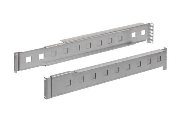 Produktfoto 1 von Zwei tiefenvariablen Profilschienen zum Einabu einer 19" USV in ein Rack