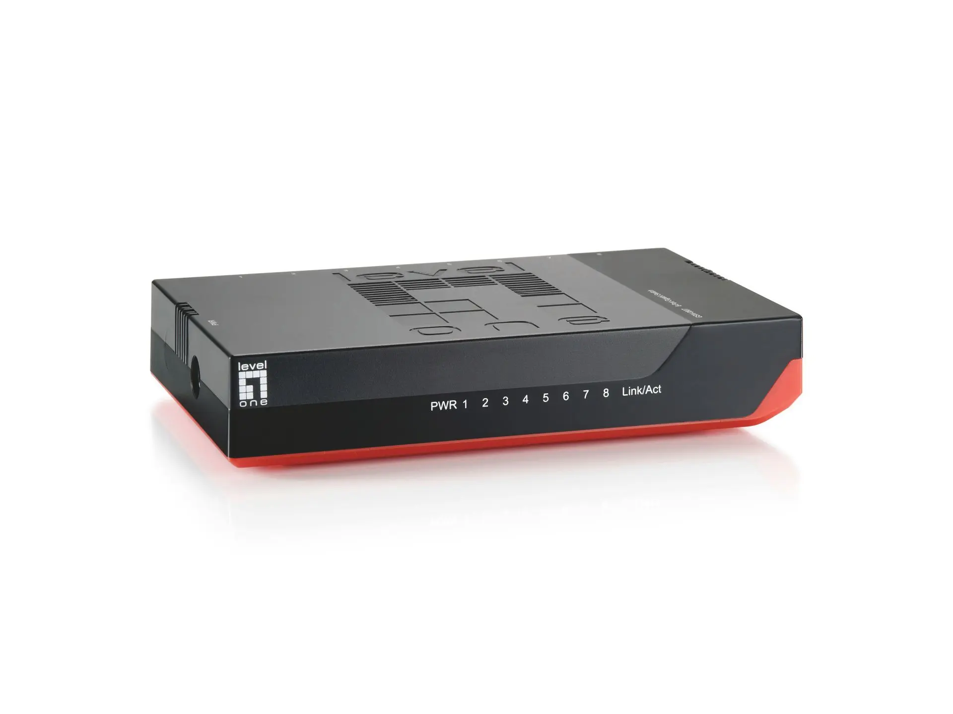 Produktfoto 1 von 8-Port Gigabit Ethernet Desktop Switch schwarz Edition