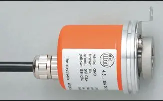 Produktfoto 1 von Multiturn-Hohlwellendrehgeber D=12mm Auflösung 4096 SSI 2m PUR-Kabel