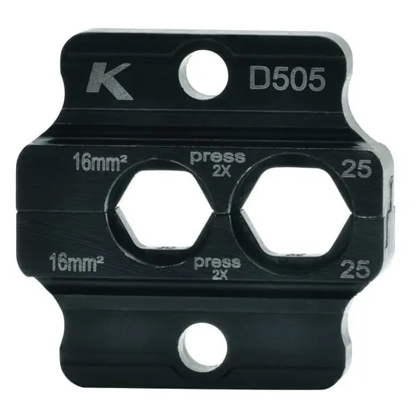 Produktfoto 1 von Presseinsatz K50er-Reihe für Rohrkabel/Verbinder DIN