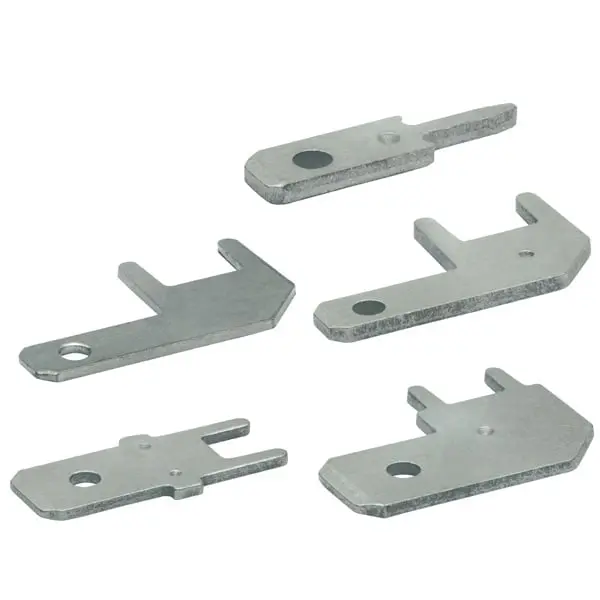 Produktfoto 1 von Flachstecker z. Einlöten in gedruckte Schaltungen,Abm. im Steckbereich DIN 462
