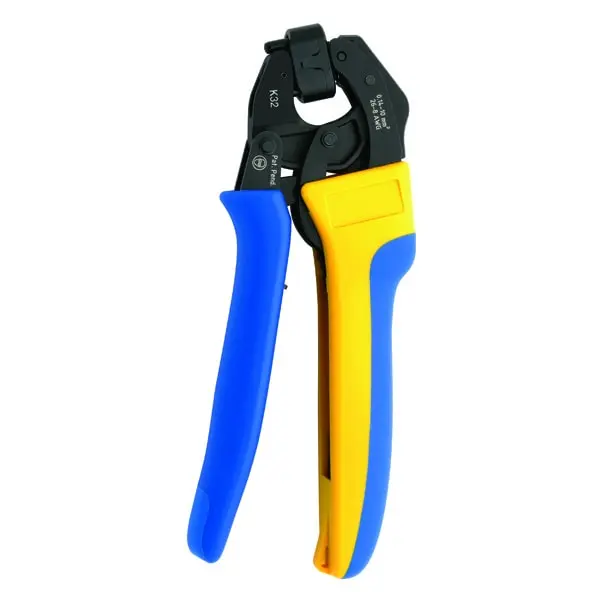 Produktfoto 1 von Presswerkzeug für Aderendhuelsen,0,14qmm bis 6qmm, Trapezp