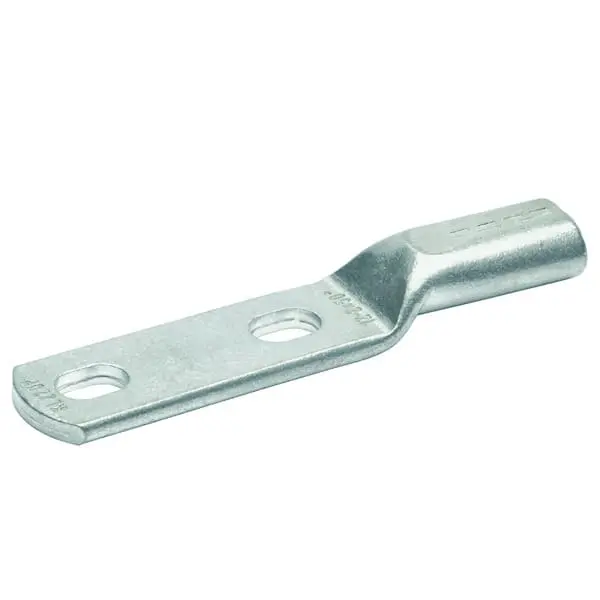 Produktfoto 1 von Presskabelschuh,für Erd-Ringleitung,2x 95qmm,2x M12, E-Cu,galvanisch verzinnt