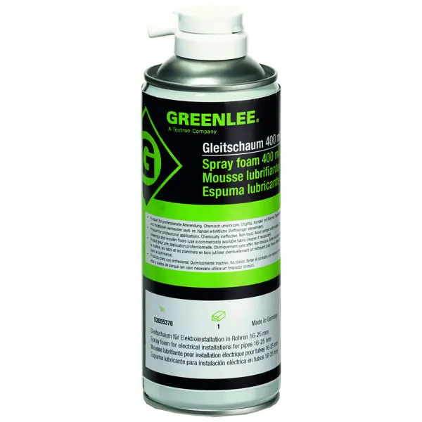 Produktfoto 1 von Gleitschaum Flasche 400mL für Elektroinstallationen in Rohre 16-25mm