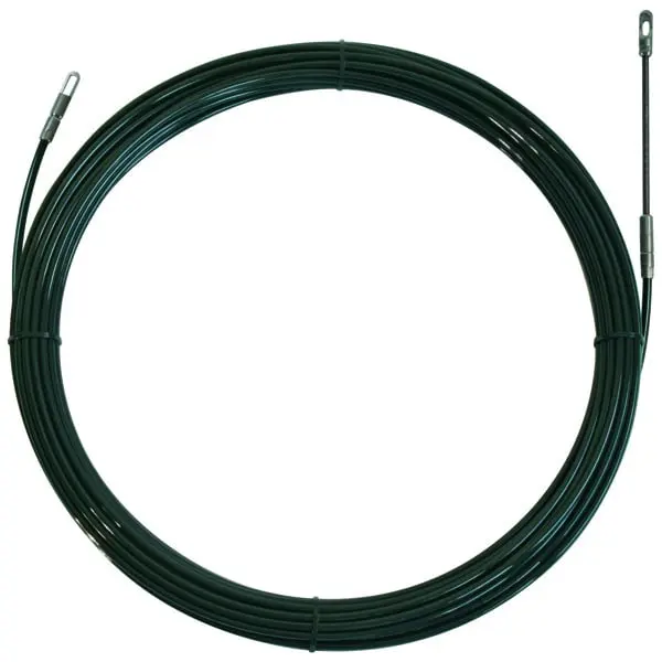 Perlon Einziehband Durchmesser 4 mm. 5m. mit gepresste M4 Anfangsstücke
