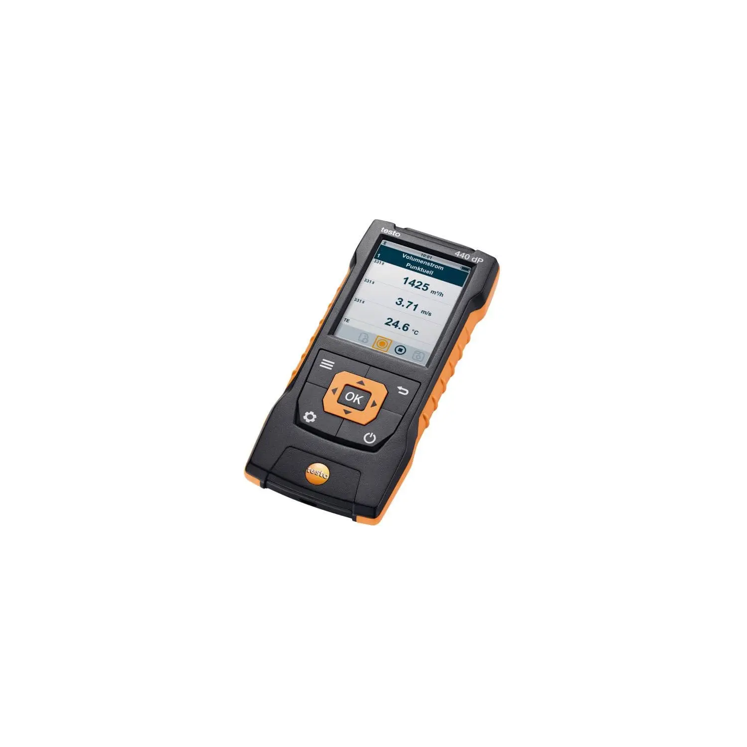 Produktfoto 1 von testo 440 dP Klimamessgerät m.Differenzdrucksensor