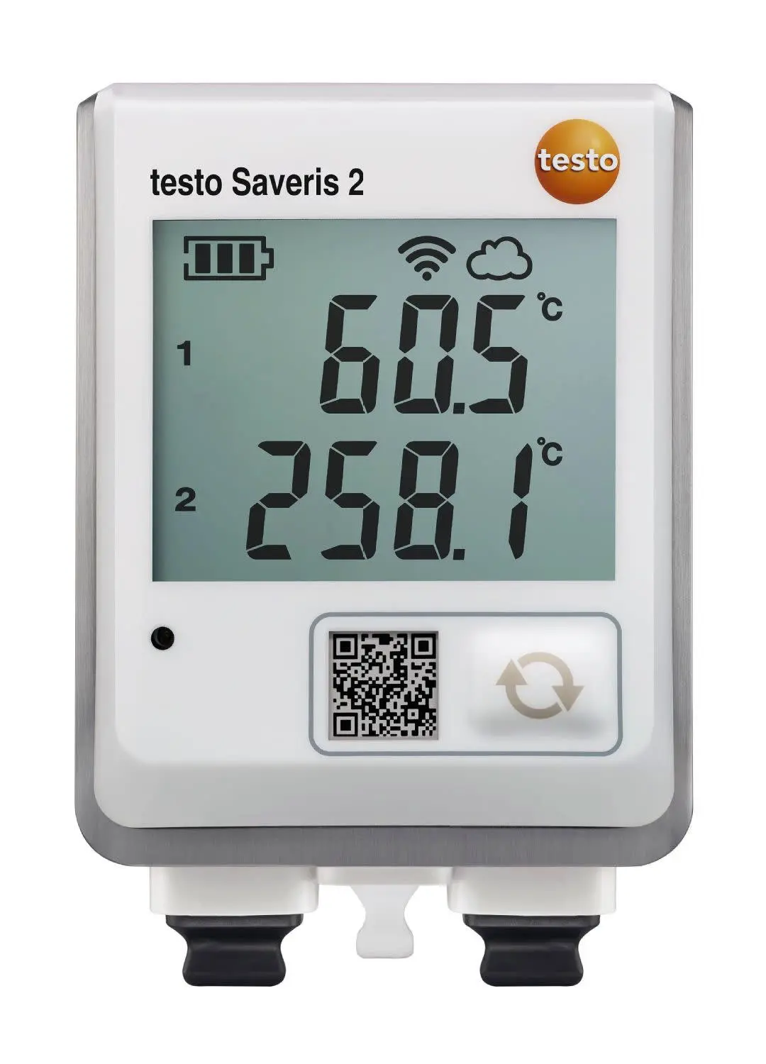 Produktfoto 1 von testo Saveris 2-T3 Funk-Datenlogger 2Anschlüsse f.TE-Temperaturfühler