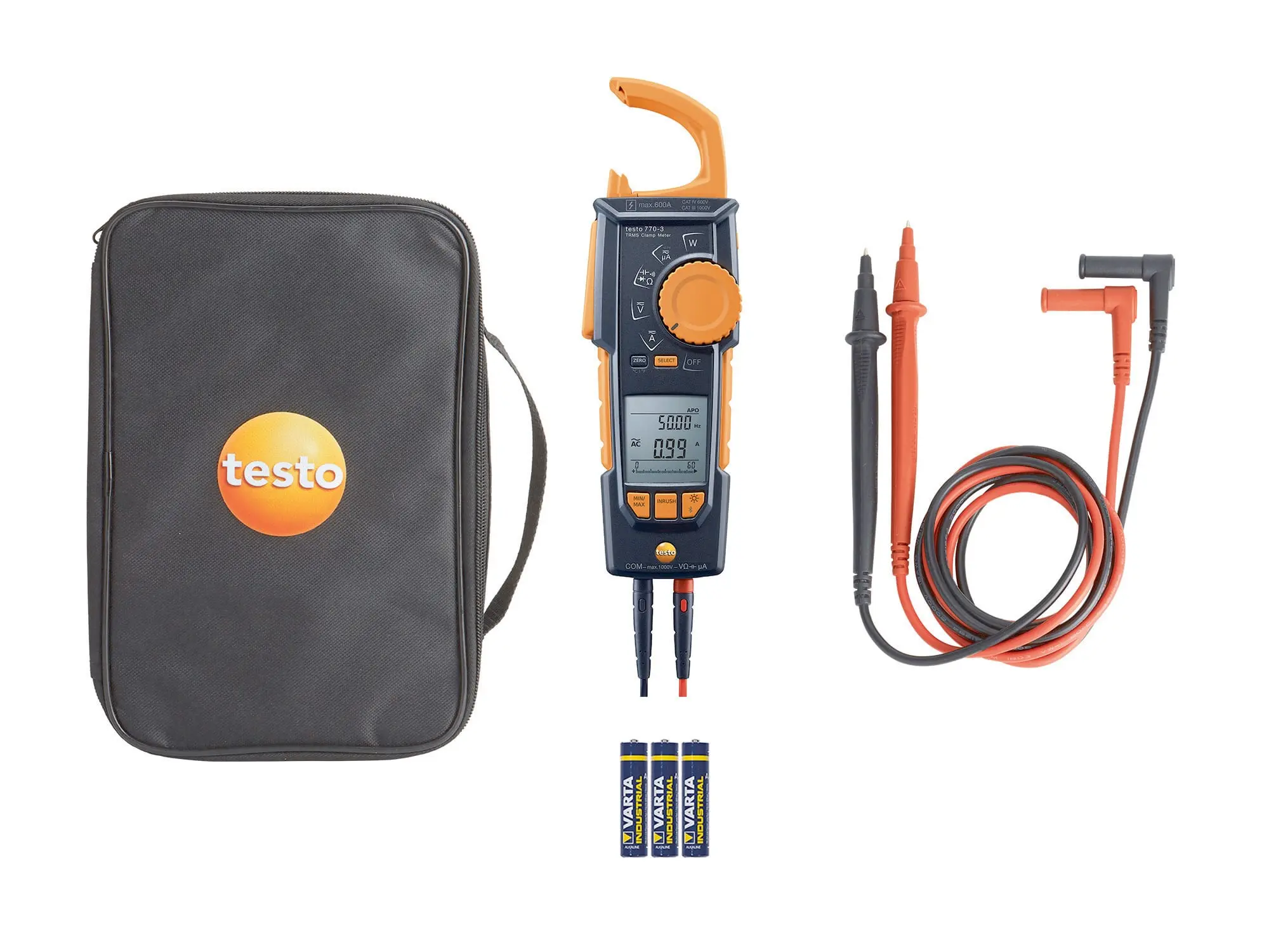 testo 770-3 TRMS Stromzange m.Bluetooth