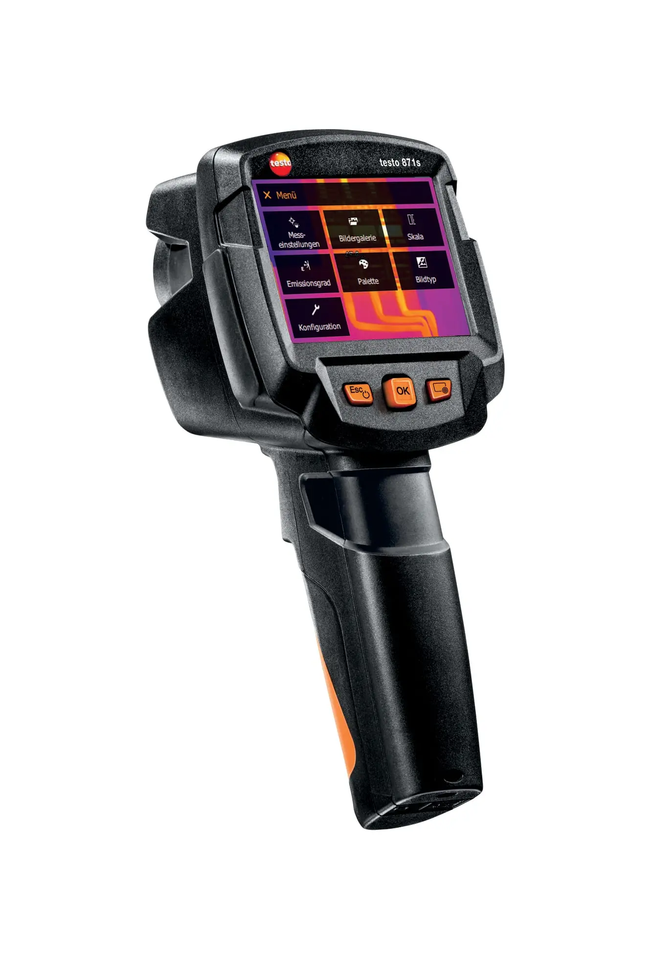 Produktfoto 1 von testo 871s Wärmebildkamera 240x180Pixel App