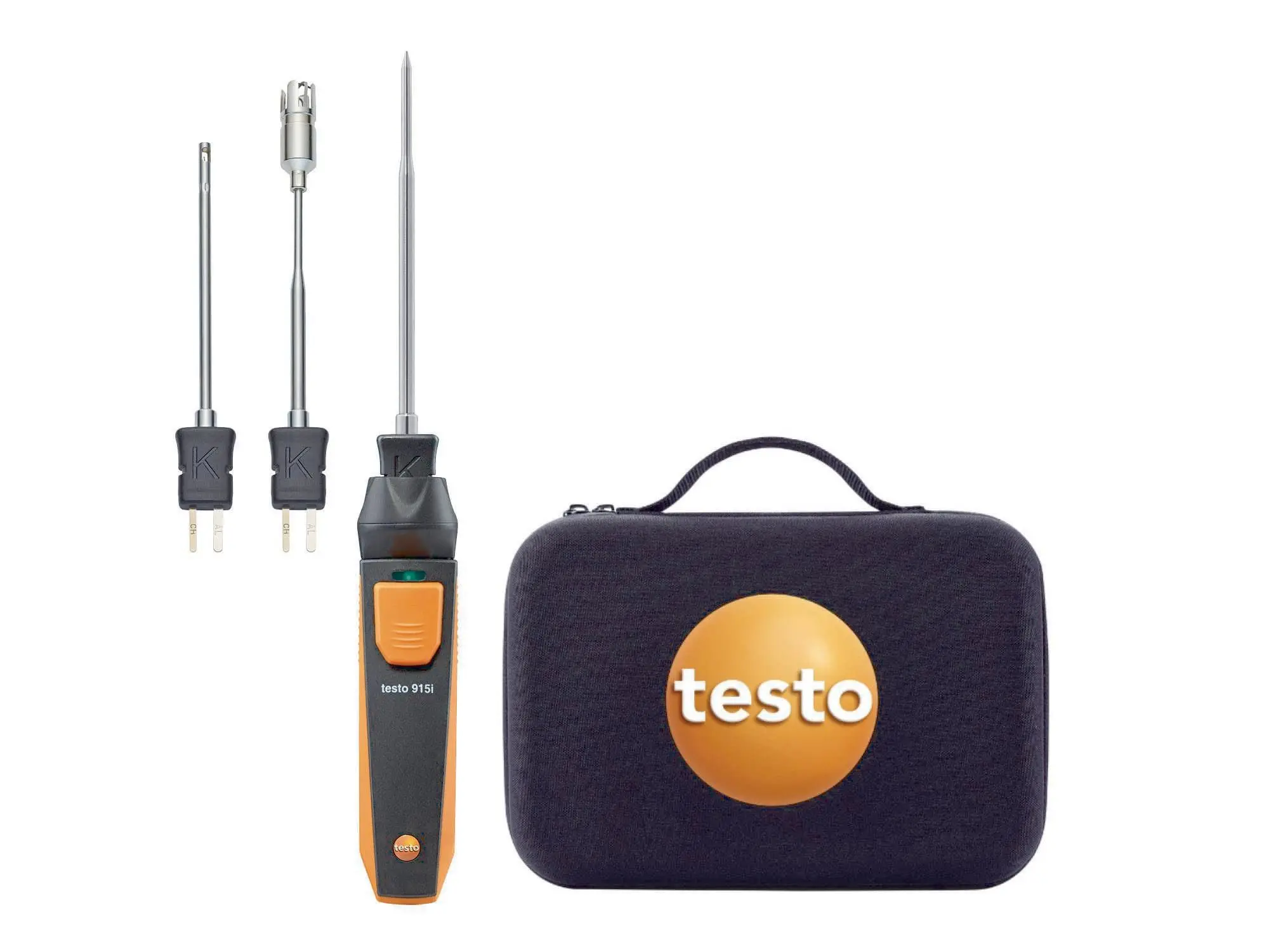 Produktfoto 1 von testo 915i Temperatur-Set Thermometer m.Temperaturfühlern
