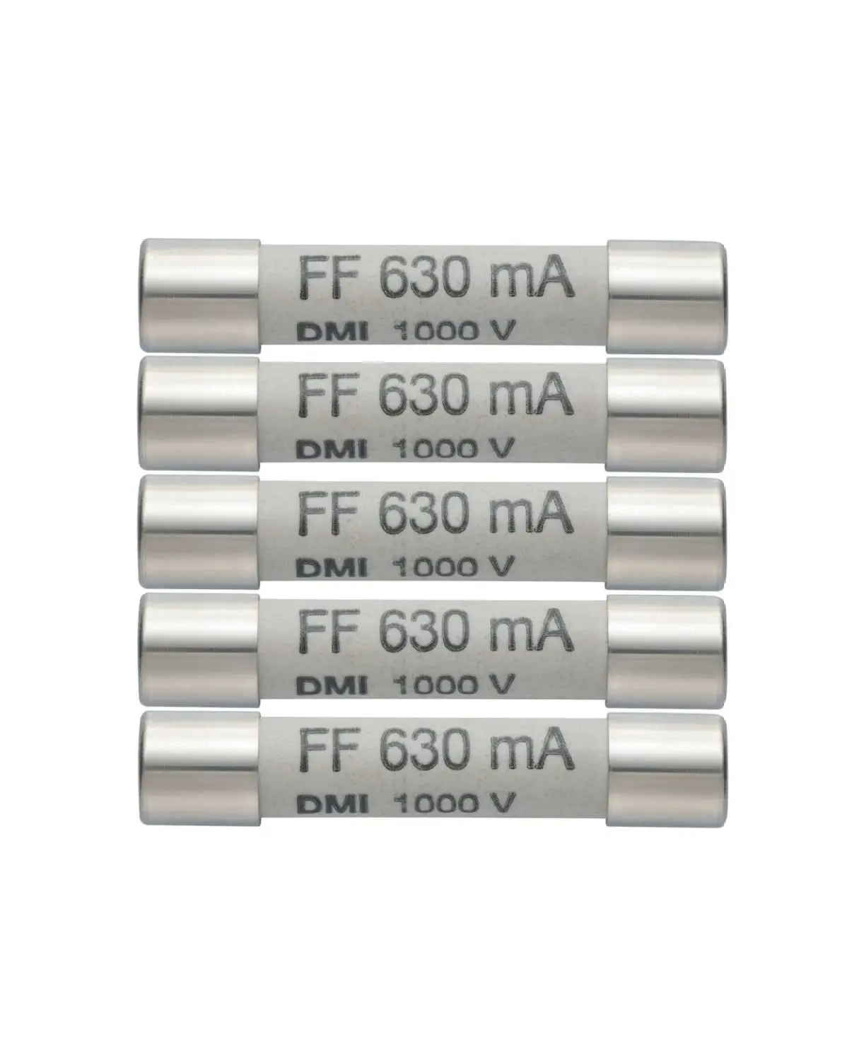 Produktfoto 1 von Ersatz Sicherungen 630mA/1000V (5Stück)