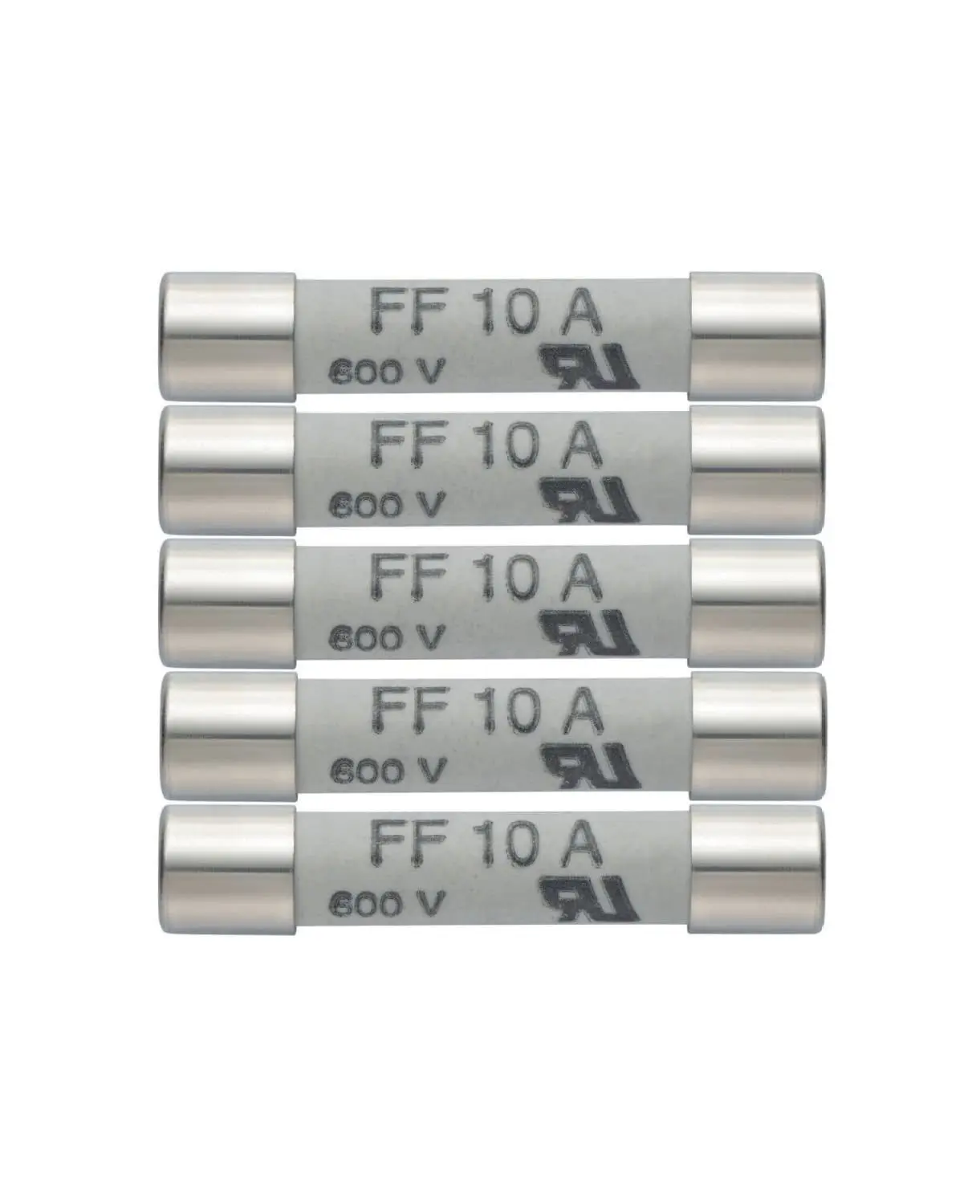 Produktfoto 1 von Ersatz Sicherungen 10 A/600V (5Stück)