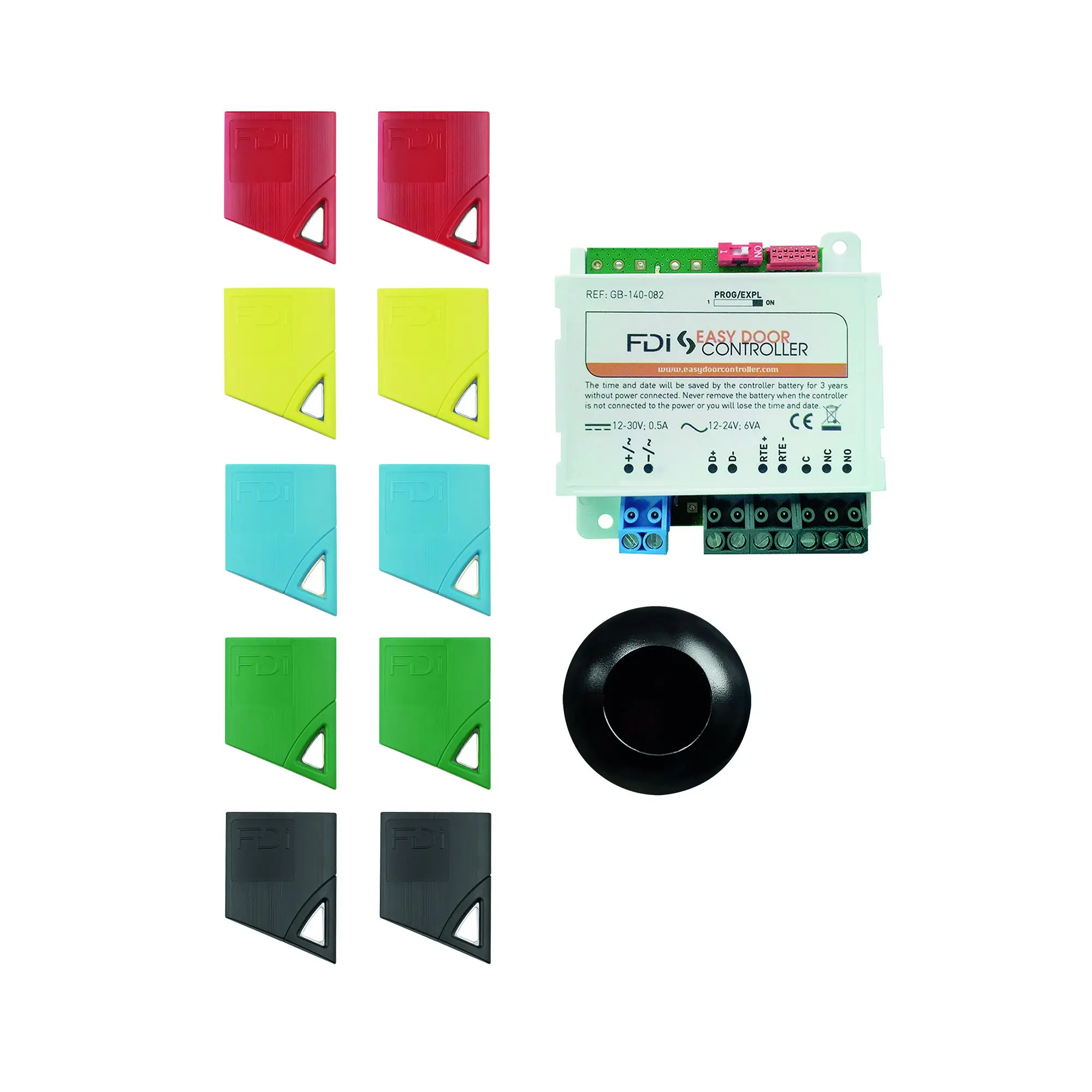 Produktfoto 1 von Easydoor Controller Set II m.Pilzkopf Lesegerät