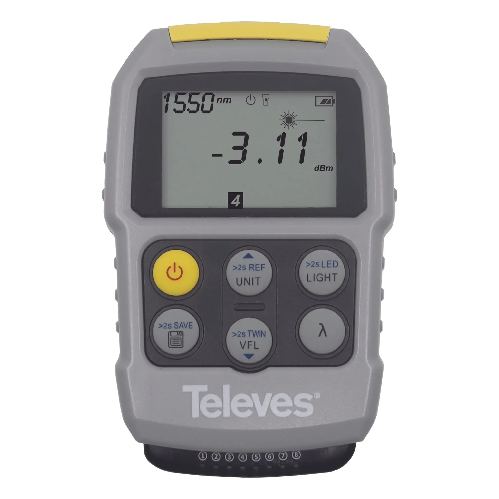 Produktfoto 1 von Mini-Testgerät f.Lichwellenleiter OPM+VFL+Datenkabel