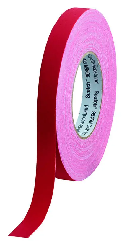 Produktfoto 1 von Gewebeband 19mm x 50m x 0,3mm rot