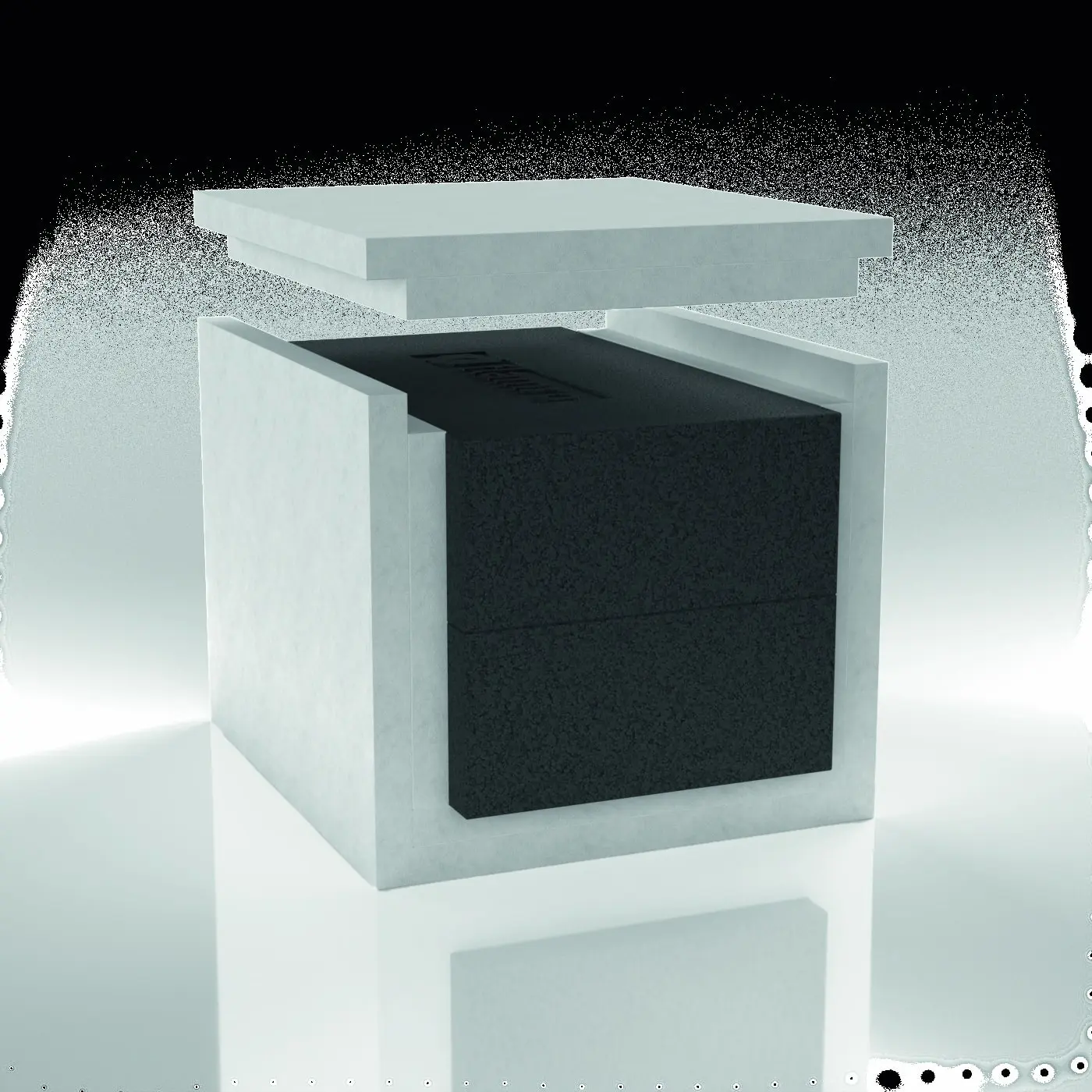 Produktfoto 1 von Brandschutz-Modulbox in den Abmessungen: 180 x 170 x 200 mm