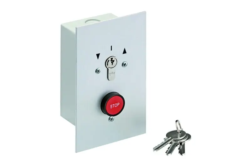 Produktfoto 1 von Schlüsselschalter Unterputz, IP54 NEUTRAL-Ausf.