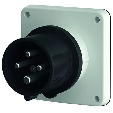 Produktfoto 1 von Anbaustecker, 16A4p7h500V, IP44 VN