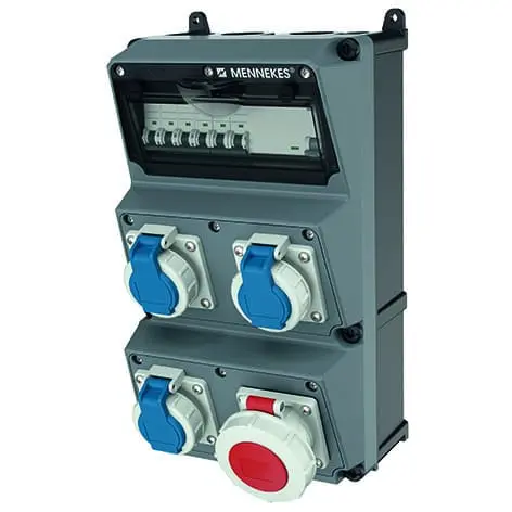 Produktfoto 1 von AMAXX Steckdosen-Kombination, IP67