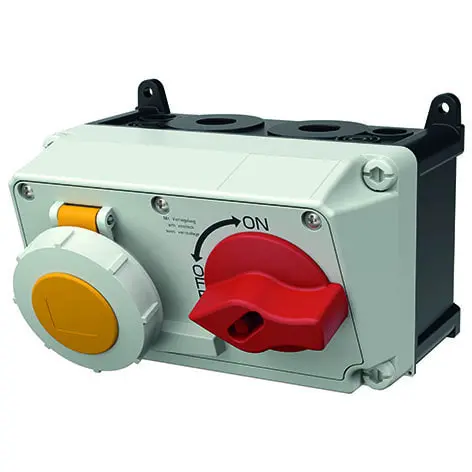 Produktfoto 1 von 16A3P 4H110V AMAXX DUO Wanddose IP 67