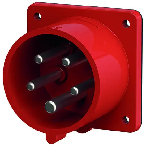 Produktfoto 1 von Anbaustecker TA, 32A5p 6h400V, IP44