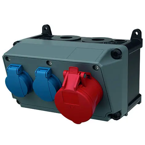 Produktfoto 1 von AMAXX Steckdosen-Kombination, IP44