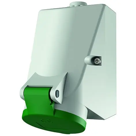Wanddose, 16A4p2h>50-500V, IP44
