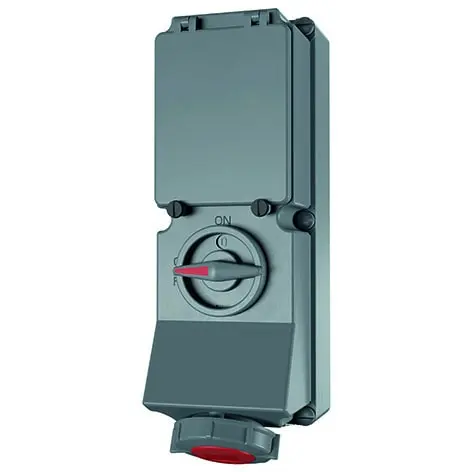 Produktfoto 1 von Wanddose DUO,16A5p6h400V,IP67