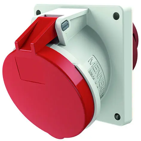 Produktfoto 1 von Anbaudose, 63A5p6h400V, IP44